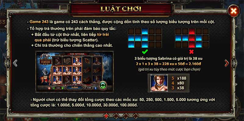 Luật chơi the witcher