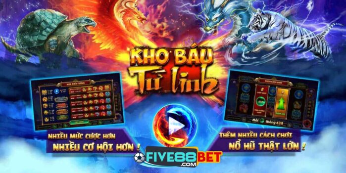 Slot game kho báu tứ linh Five88