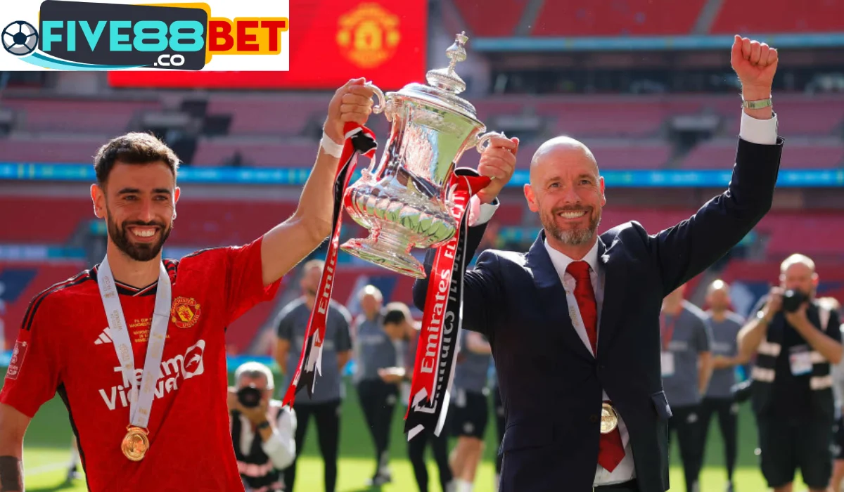 MU đánh bại Man City tại chung kết FA Cup, Bruno Fernandes nói về tương lai của Ten Hag